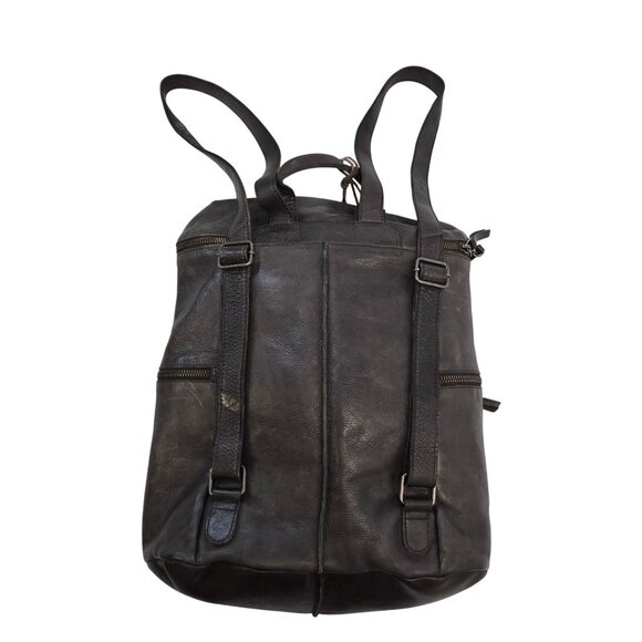 NWOT Vilenca Holland Leather Distressed Backpack - Picture 2 of 9